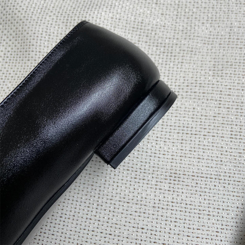 Bow Low Heeled Shoes