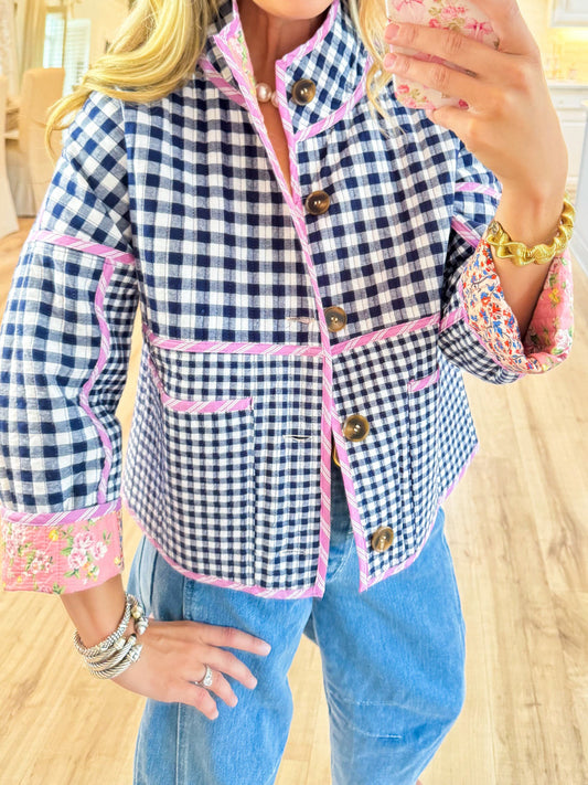 Multi Print Reversible Jacket