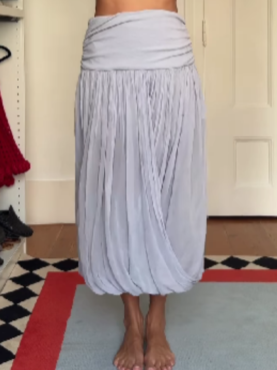 Dagging Mesh Skirt