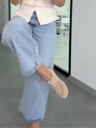 Classic Suede Moccasin Loafers