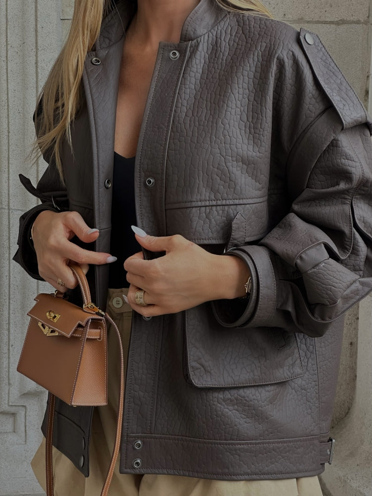 Brown Utility Jacket
