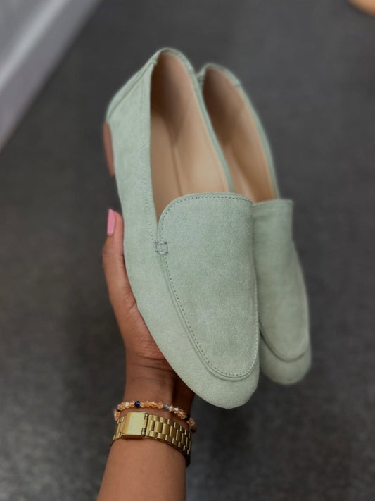 Suede Loafers