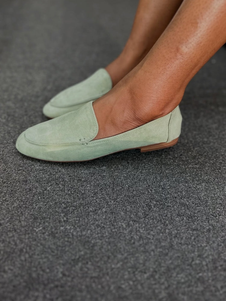 Suede Loafers