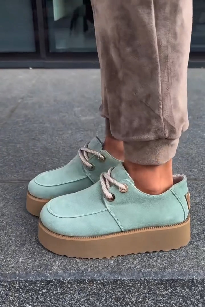 Velvet Platform Oxfords