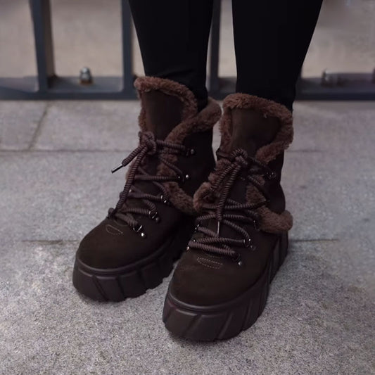 Thick-soled Martin Boots Thick Warm Snow Boots