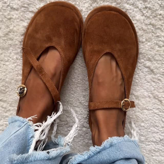 Round-toe Ballet Flats