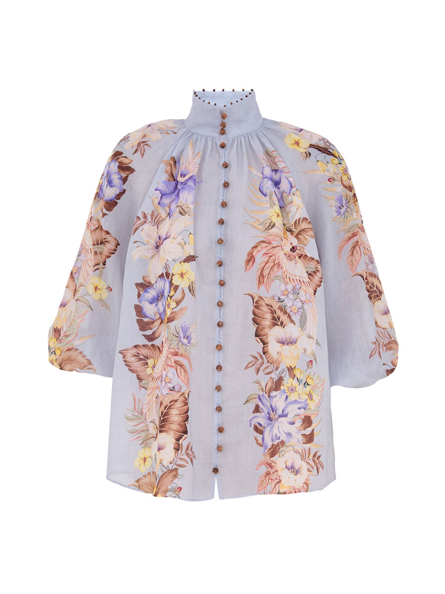 Placement Print Stand Collar Two Pieces Set