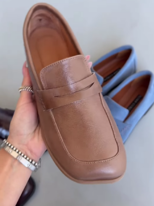 Soft Leather Loafers