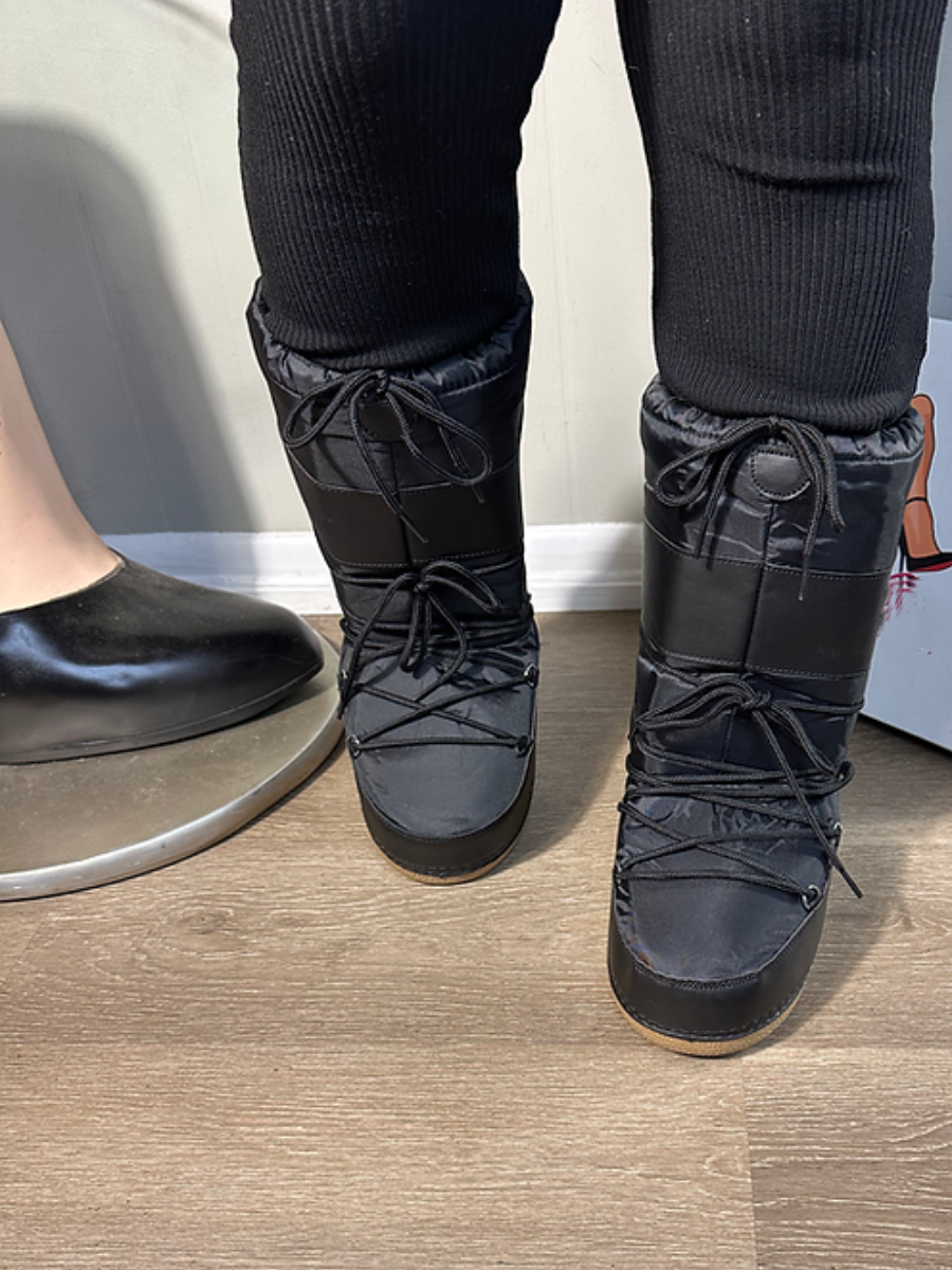 Strap Design Snow Boots