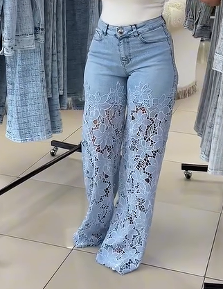 The Elegant Lace Jeans