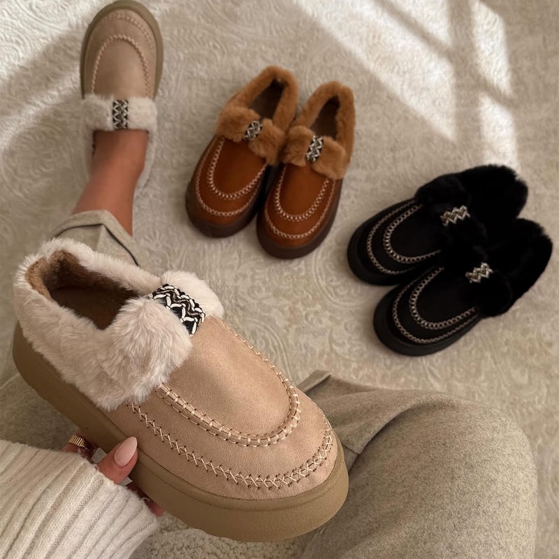 Thick-soled Warm Velvet Snow Boots