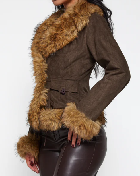 Fab Faux Fur Warm Jacket