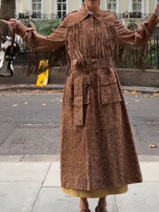 Fringed Long Jacket