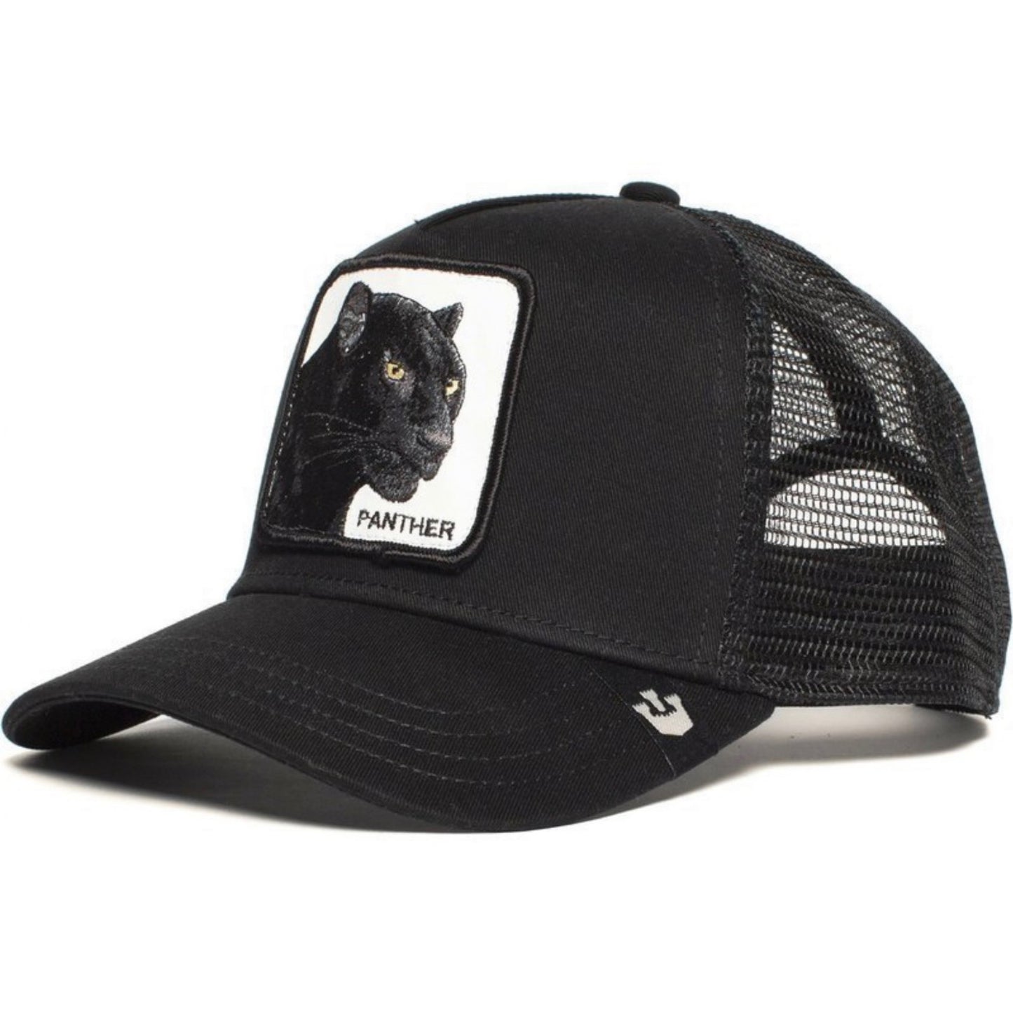 Animal Mesh Embroidery Baseball Cap Sunscreen