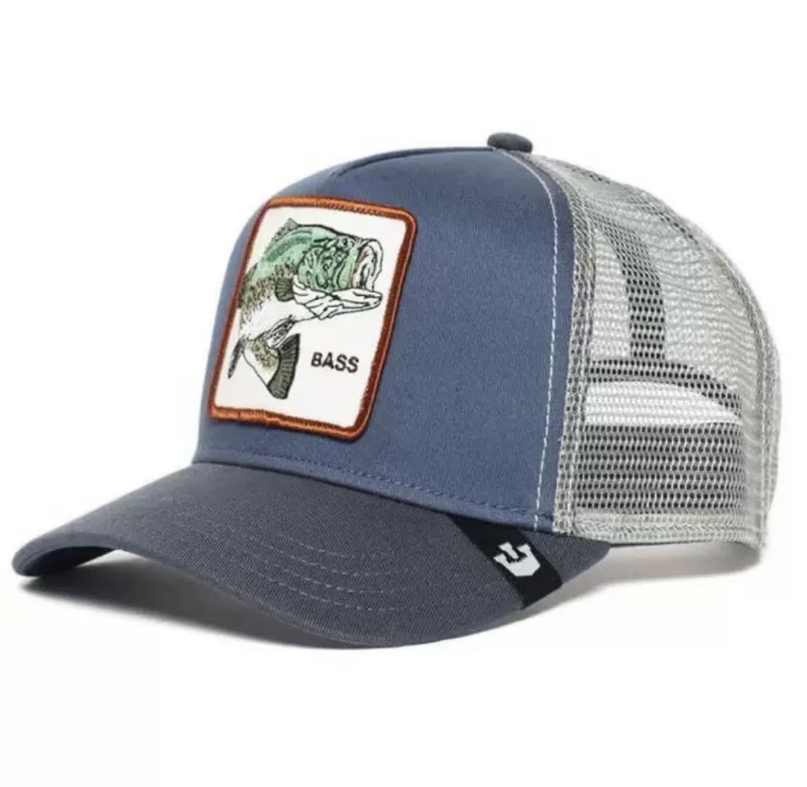 Animal Mesh Embroidery Baseball Cap Sunscreen