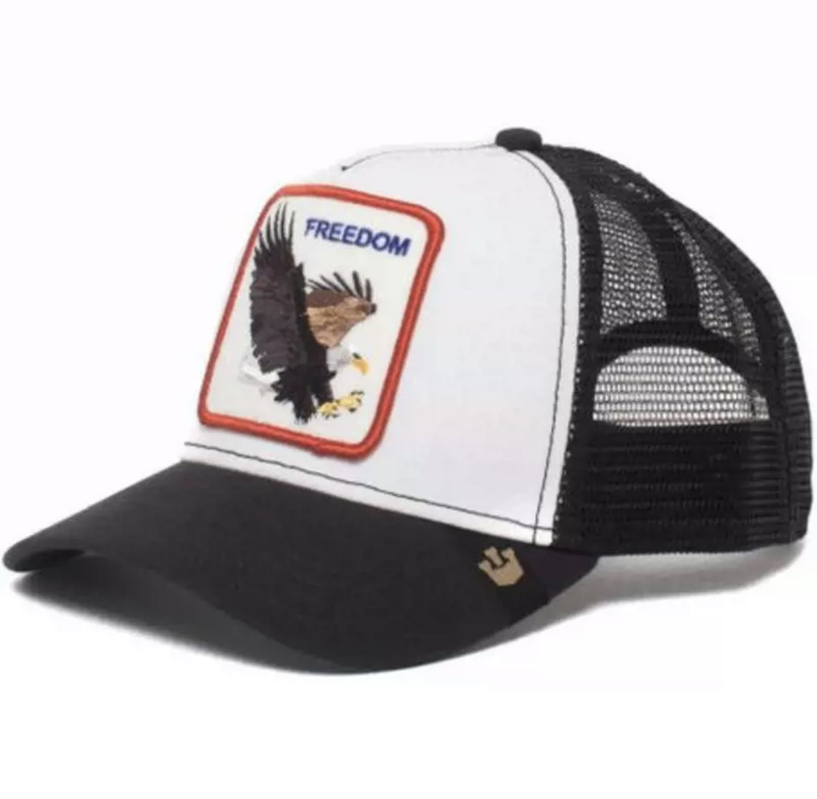 Animal Mesh Embroidery Baseball Cap Sunscreen
