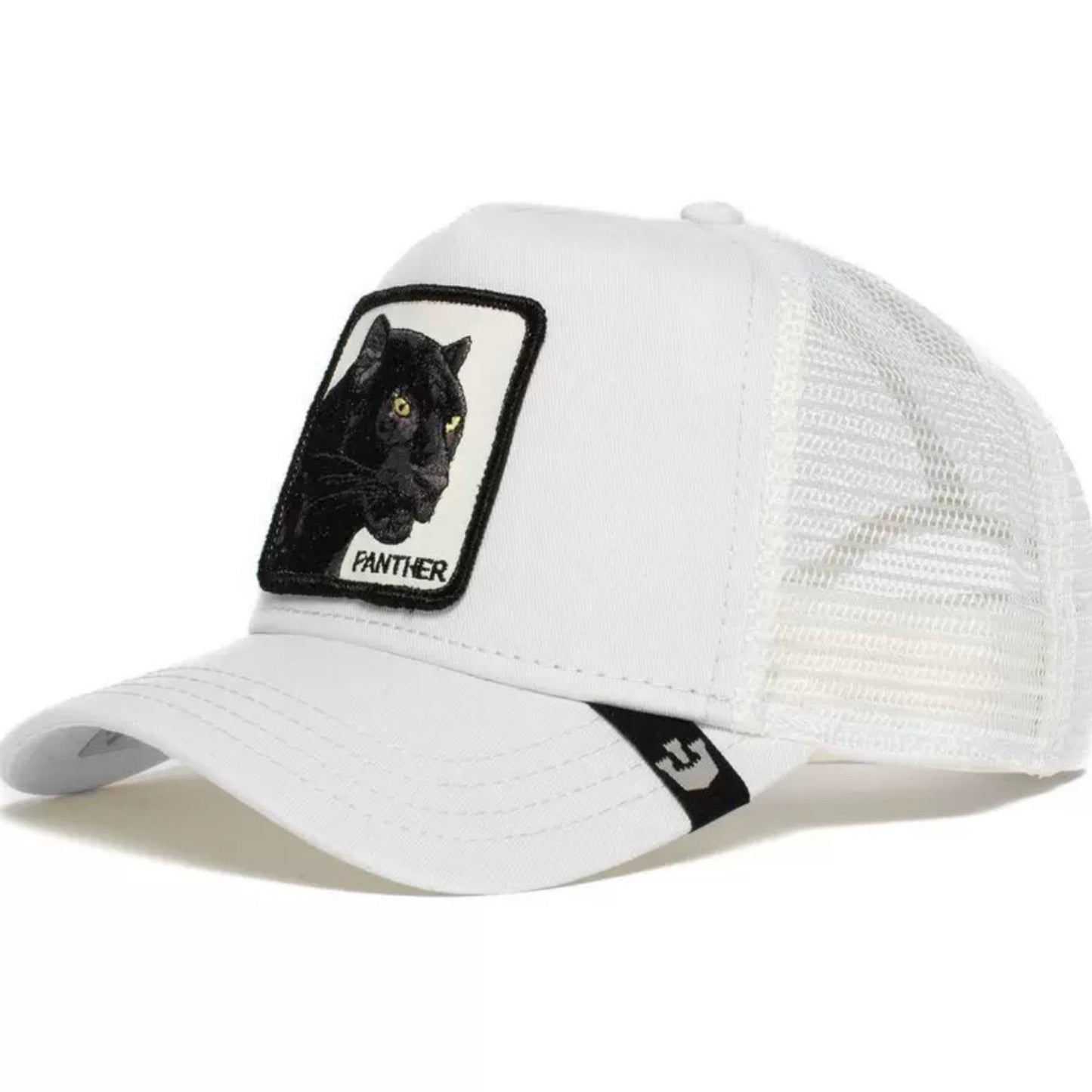 Animal Mesh Embroidery Baseball Cap Sunscreen