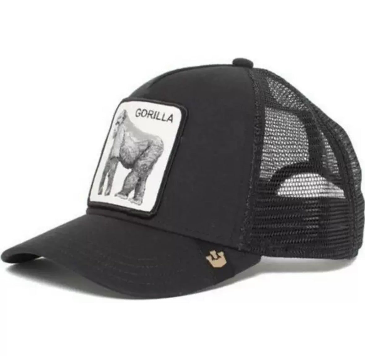 Animal Mesh Embroidery Baseball Cap Sunscreen