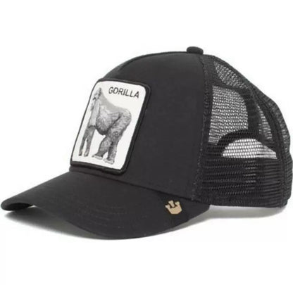 Animal Mesh Embroidery Baseball Cap Sunscreen