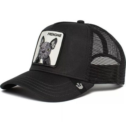 Animal Mesh Embroidery Baseball Cap Sunscreen