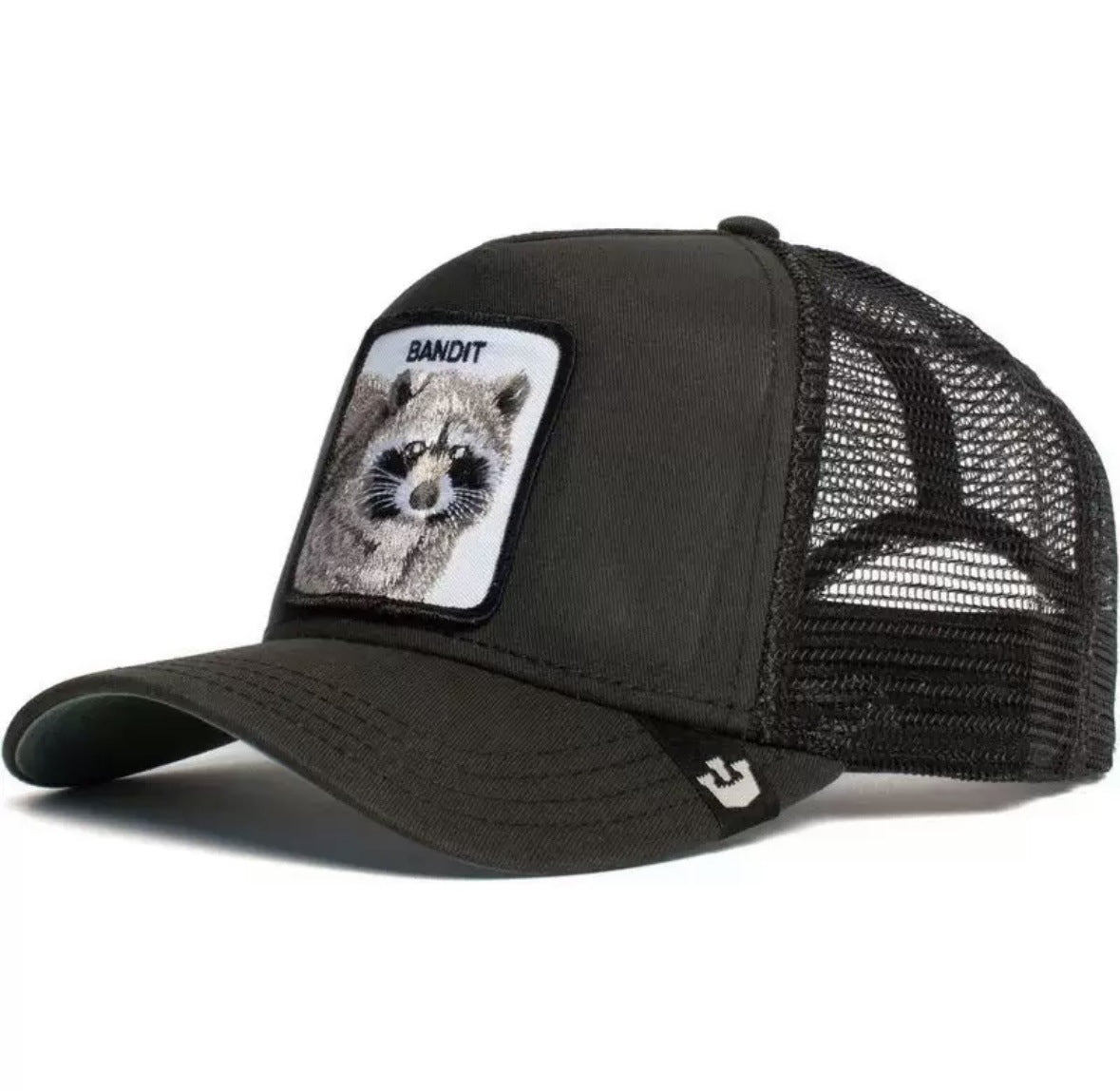 Animal Mesh Embroidery Baseball Cap Sunscreen