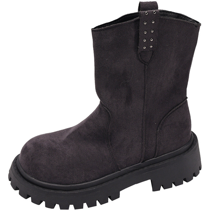 Chic Warm Faux Fur Boots