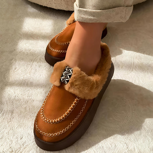 Thick-soled Warm Velvet Snow Boots