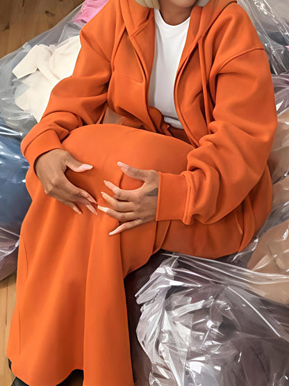 Adjustable Drawstring Patch Pockets Cargo Two Pieces Dress