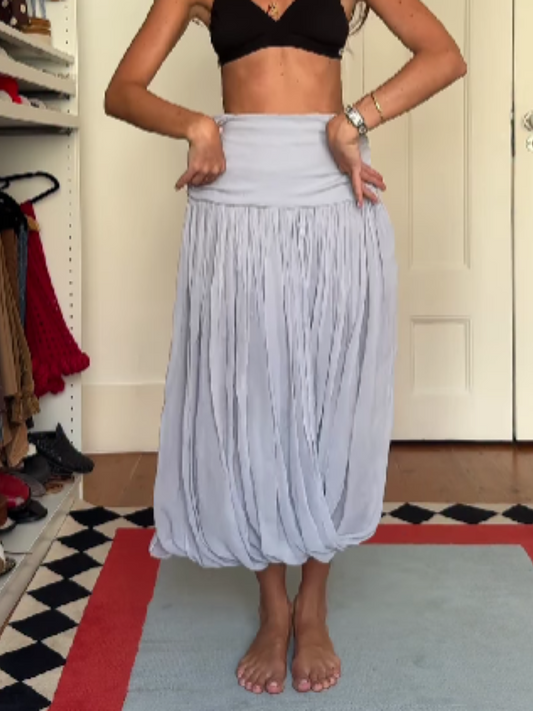 Dagging Mesh Skirt
