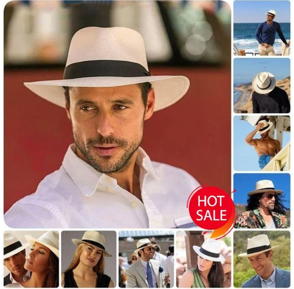 Adjustable Classic Panama Hat-Handmade In Ecuador