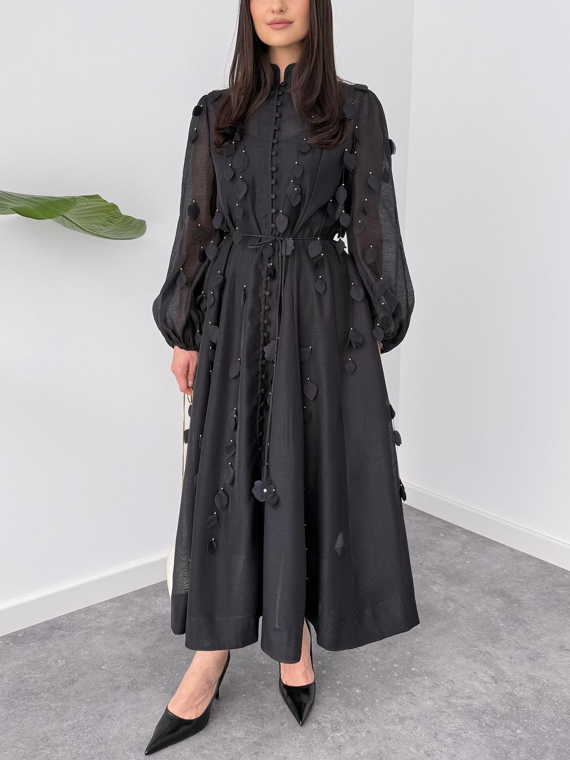 Two Colors Designer Dress
