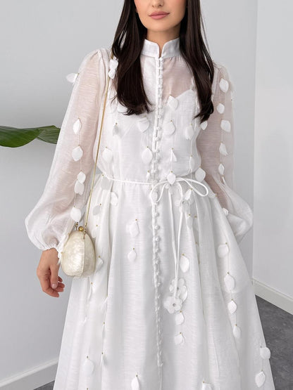 Two Colors Designer Dress