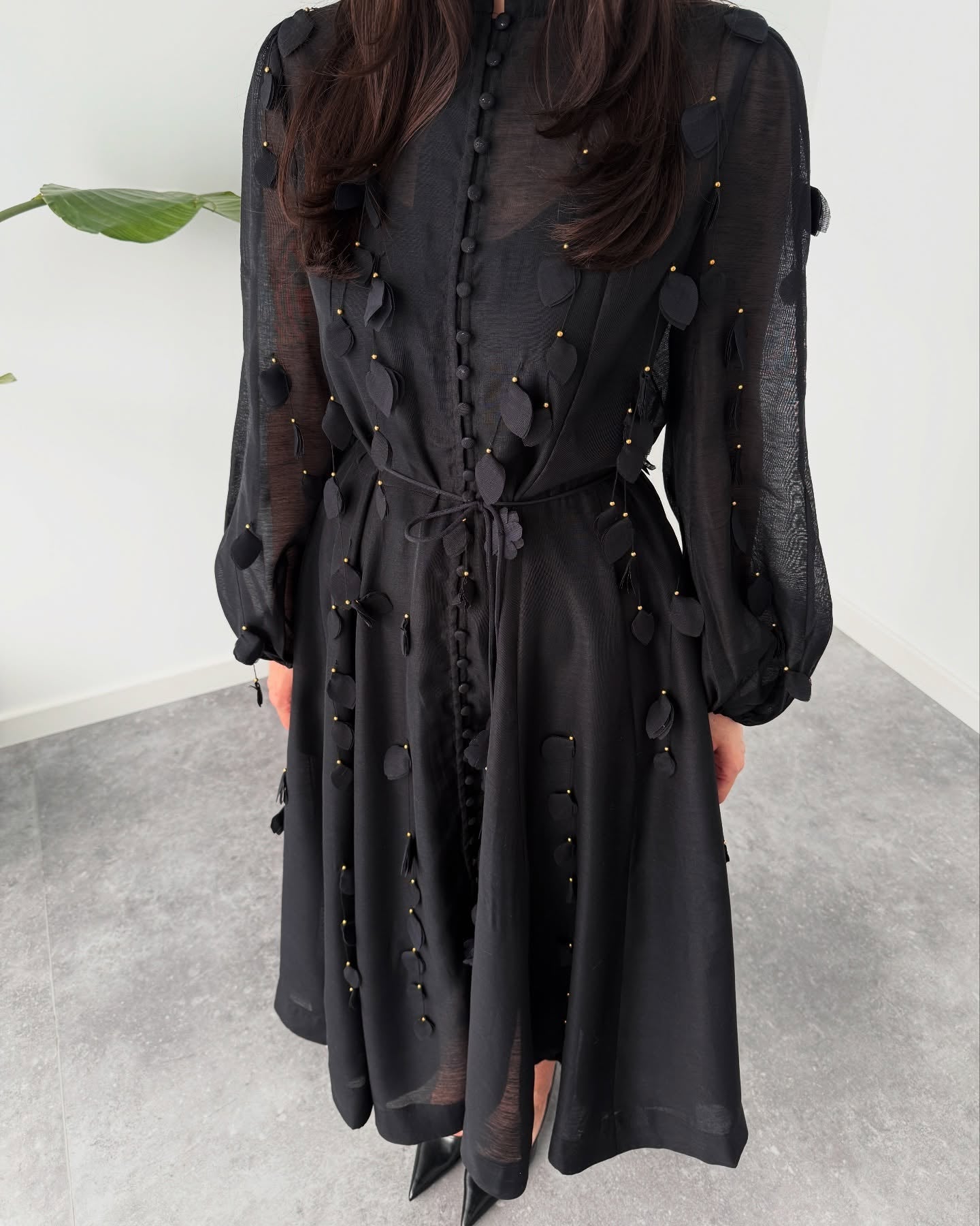 Two Colors Designer Dress