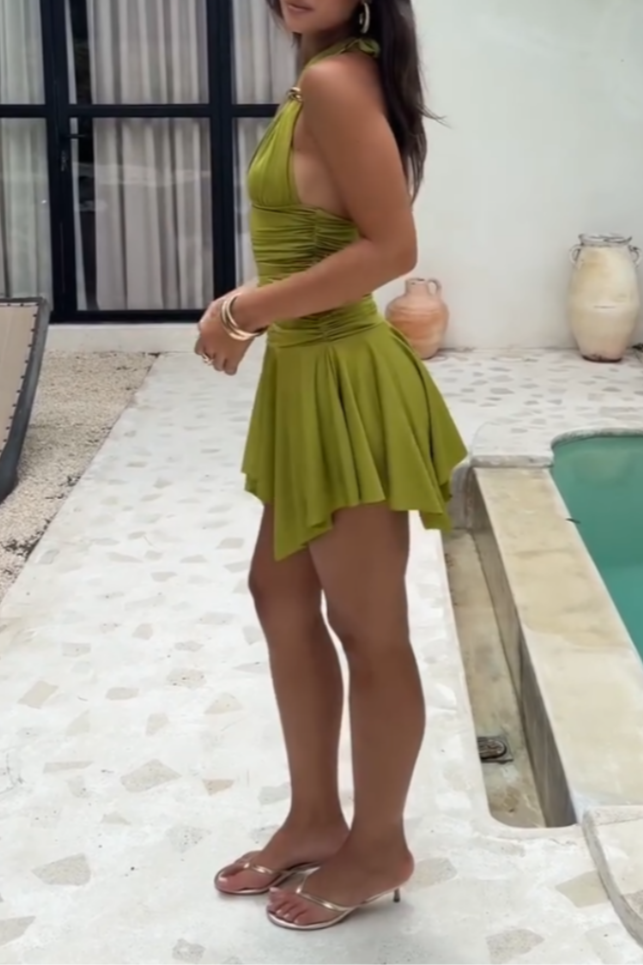 Lime Green Swimsuit