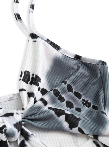 Tie-dye Sleeveless Maxi Dress