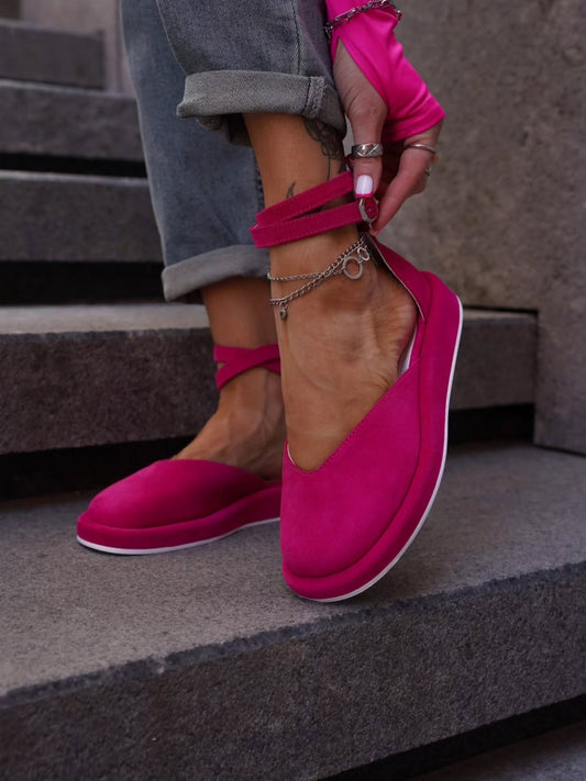 Ankle-strap Slip-on Shoes