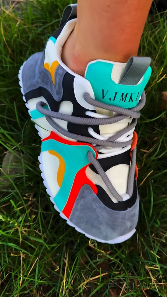Multicolor Coated Sneaker