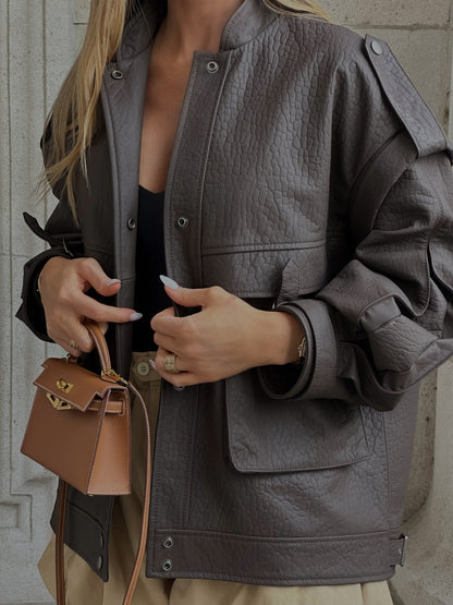 Brown Utility Jacket