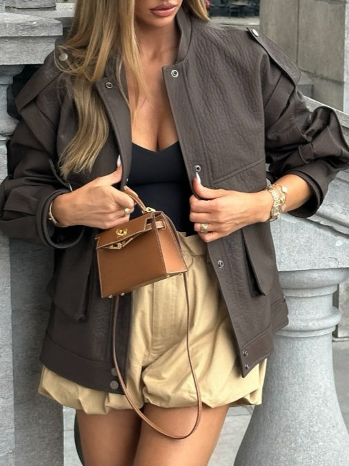 Brown Utility Jacket