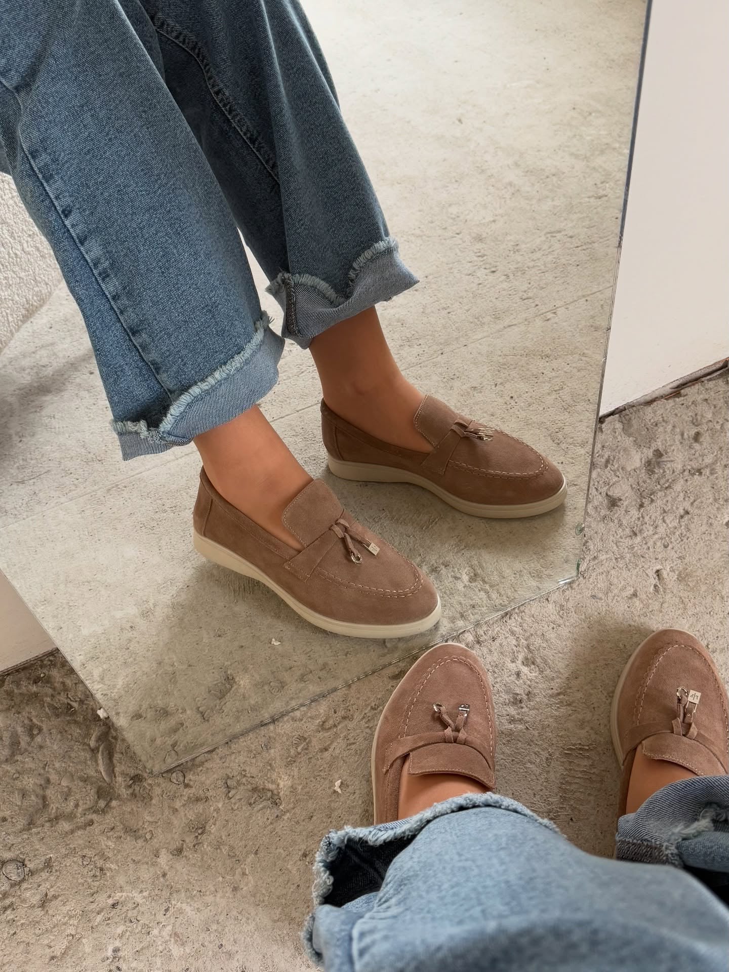 Multi-Color Loafers Circle Set