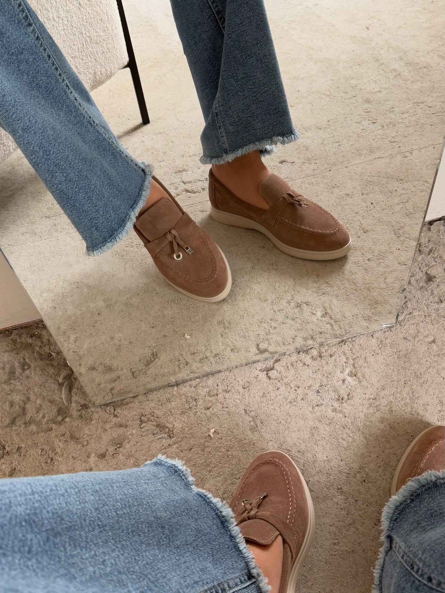 Multi-Color Loafers Circle Set