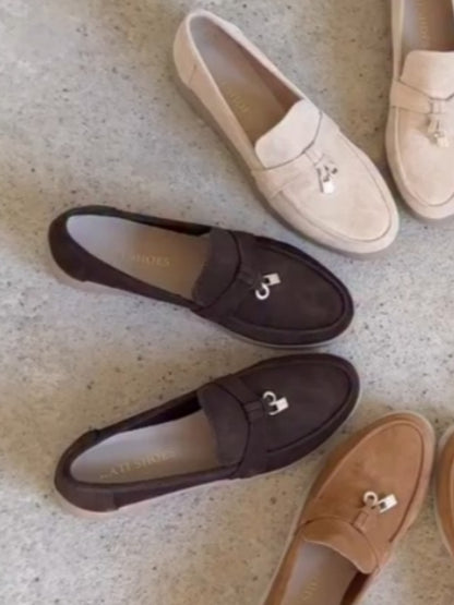 Multi-Color Loafers Circle Set