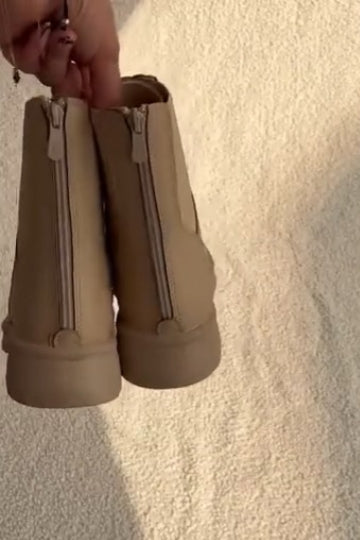 Lace-Up Combat Boots