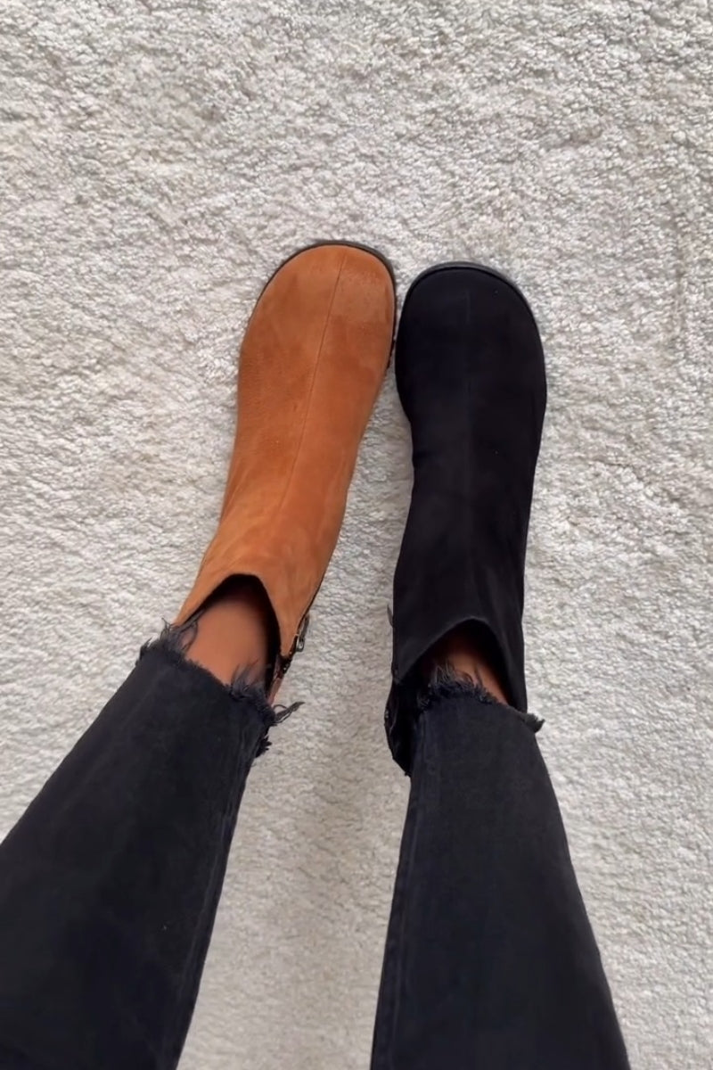 Ankle Boots With Block Heel