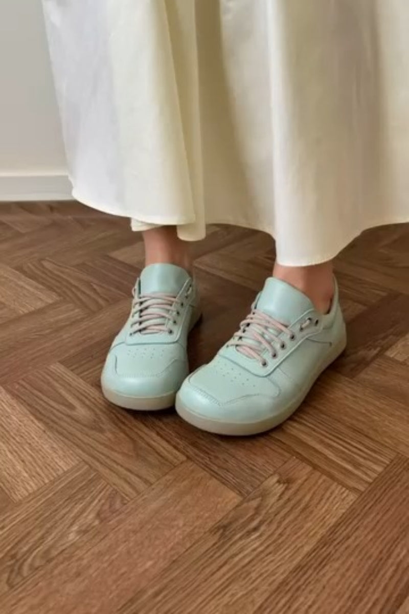 Pastel Mint Green Sneakers