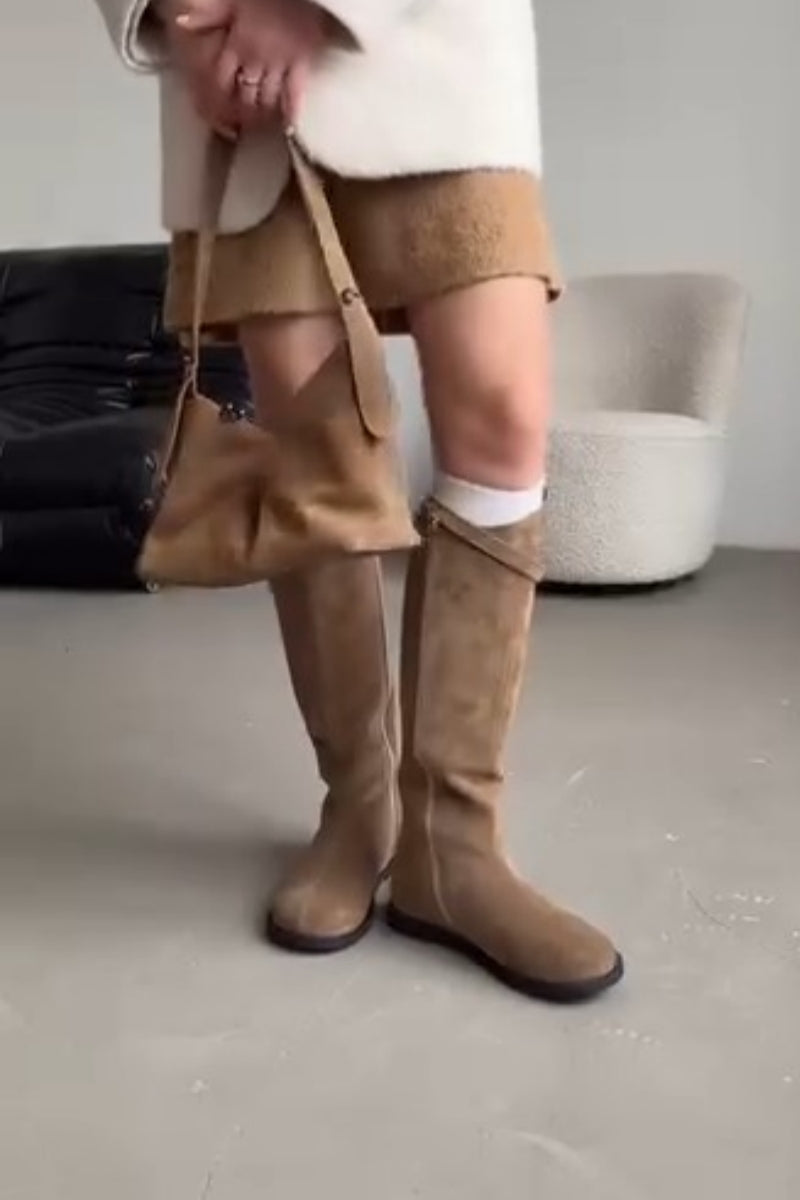 Over-the-Knee Slouch Boots