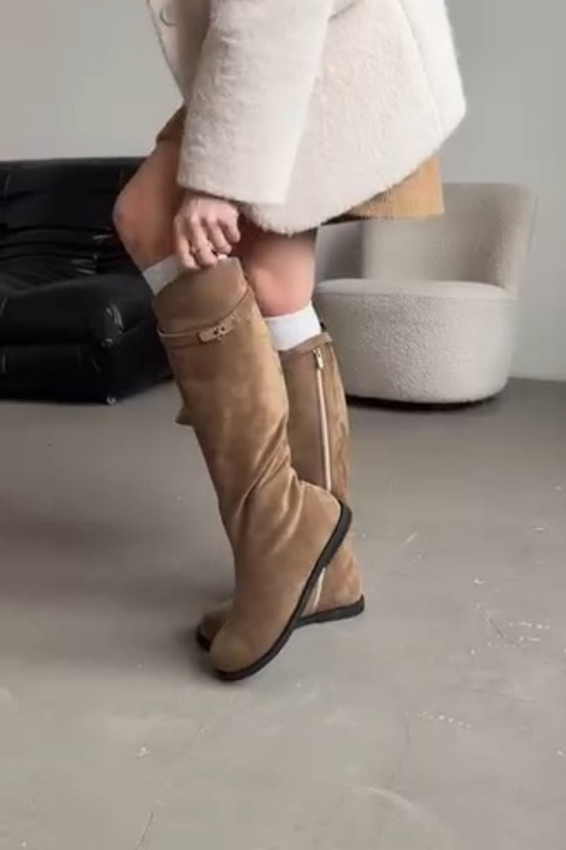 Over-the-Knee Slouch Boots