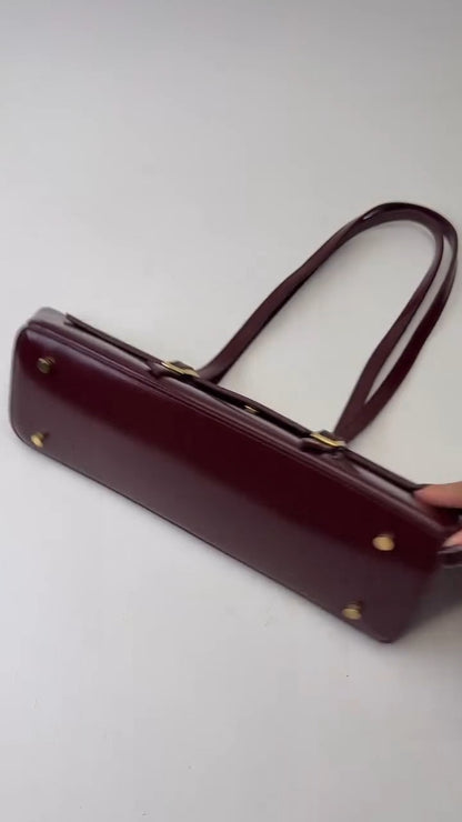 Structured Satchel Bag