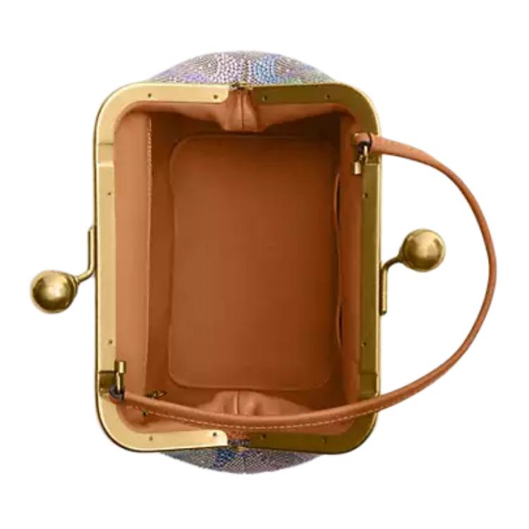 Pastel Patterned Frame Bag