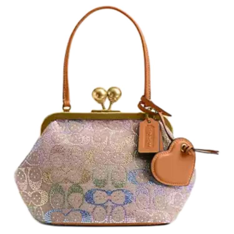 Pastel Patterned Frame Bag